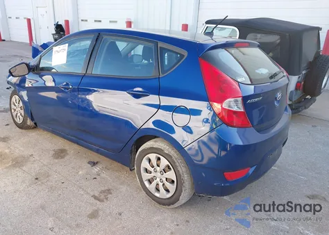 2015 Hyundai Accent Gs из США, поврежденный, VIN KMHCT5AE1FU204511